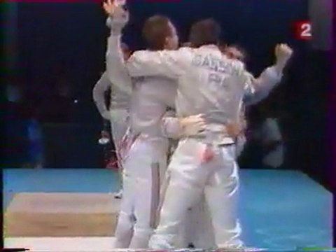 JO Athènes 2004 - Finale sabre hommes par équipes