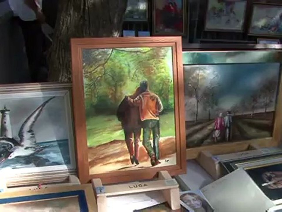 2012 - Agde - Peintres agathois dans la rue