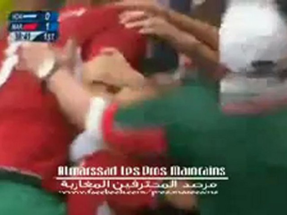 هدف عبد العزيز برادة ضد الهوندوراس