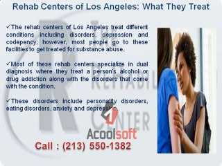 Rehab Centers of Los Angeles