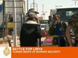 Fighting continues on Libya-Tunisia border