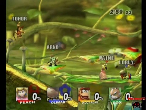 Détente sur Super Smash Bros Brawl Partie 1