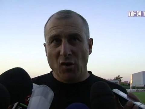 Match amical TFC - Bordeaux : la réaction d'Alain Casanova