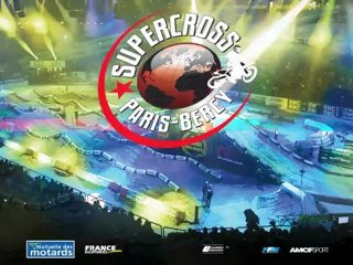 Présentation piste Supercross Paris-Bercy 2012