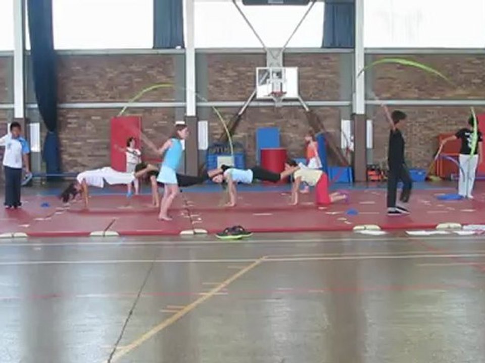Le stage artistique de sports vacances le 26/07/2012
