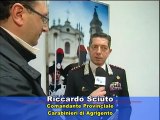 SICILIA TV (Favara) Calendario dell'Arma Provinciale Carabinieri di Agrigento