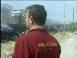 SICILIA TV (Favara) Incendio di sterpaglie al Villaggio Mosè
