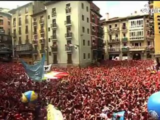 Sanfermines, chupinazo y fiesta