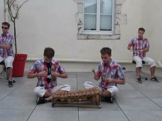 The Percussionist - Mission : Impossible Theme  (Air Drum Clones)