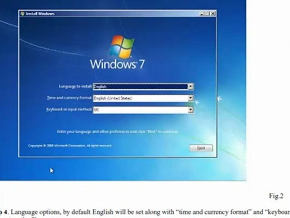 Windows 7 install guide walkthrough