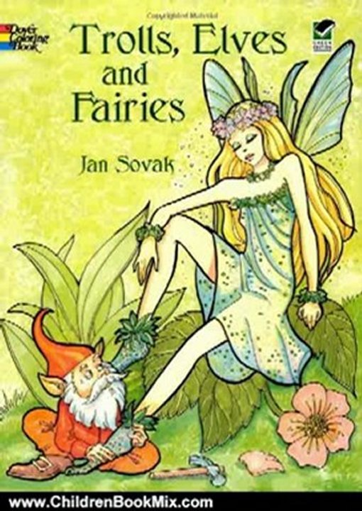 Children Book Review: Trolls, Elves and Fairies Coloring Book (Dover Coloring Books) by Jan Sovak