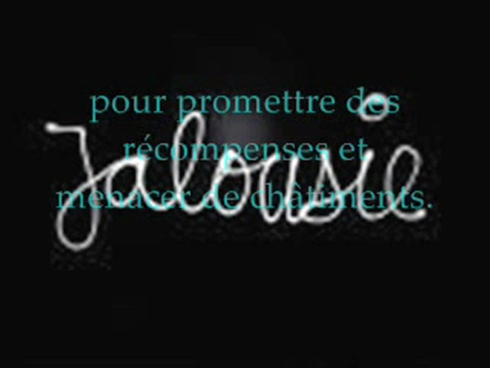 Hadith sur la jalousie