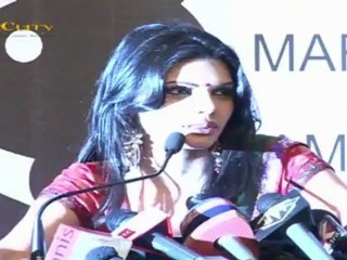 Sherlyn Chopra's Playboy Press Conference