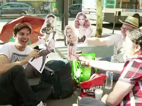 Madonna fans camp out in Paris for good concert spots