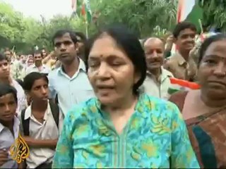 Thousands stage anti-graft rally in India