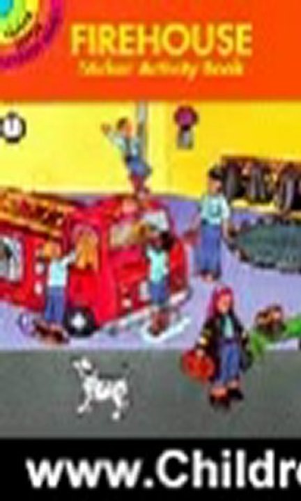 Children Book Review: Firehouse Sticker Activity Book (Dover Little Activity Books) by Cathy Beylon
