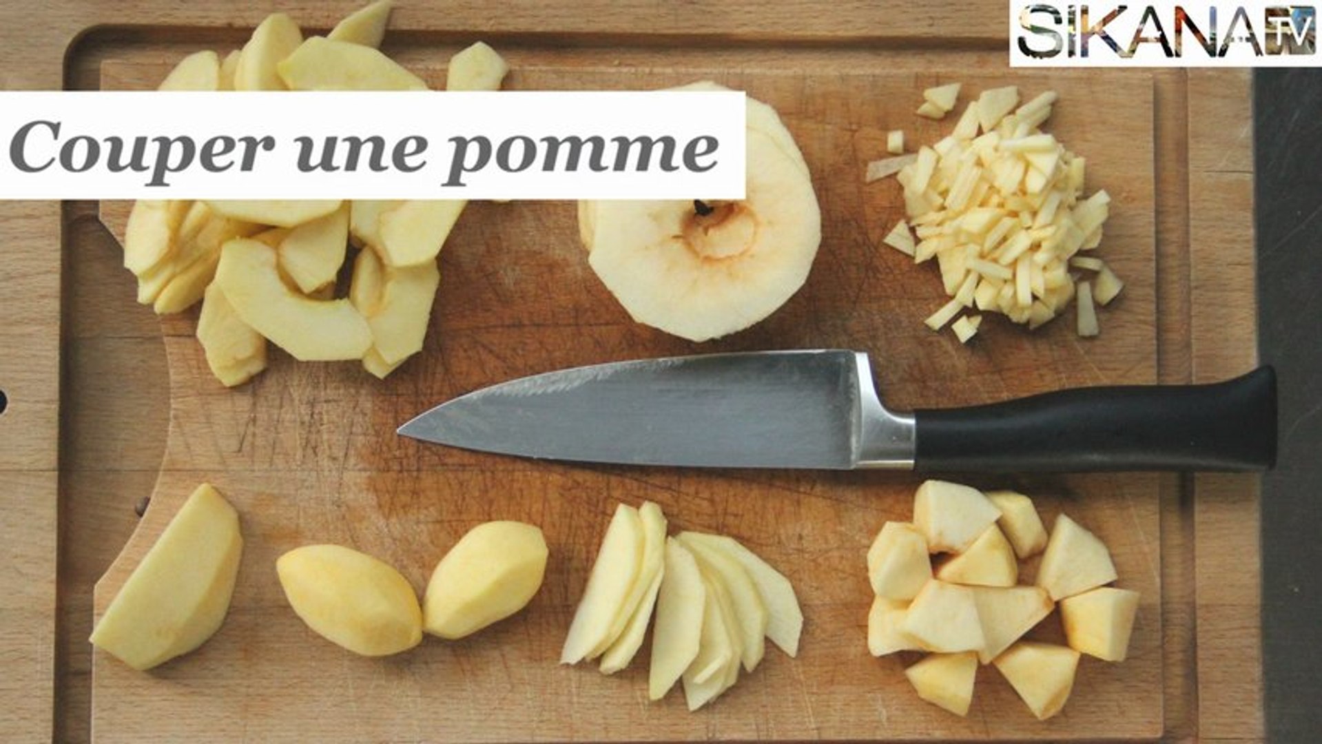 Comment Couper Une Pomme Hd Video Dailymotion