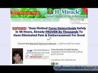 Natures Method To Cure Hemorrhoids