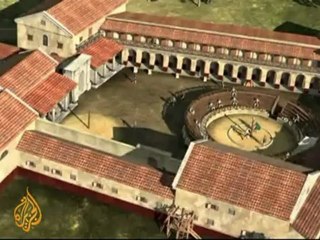 Gladiator school ruins unveiled in Austria