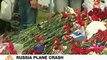 Russia commemorates victims of plane crash