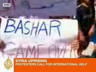 Syrians appeal for international protection