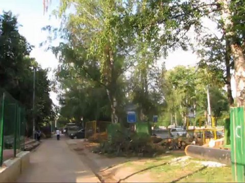 Мичуринский проспект-после вырубки деревьев