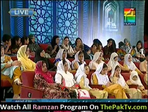 Noor e Ramzan Hum Ke Saath By Hum TV - 26th July 2012 (Aftar) - Part 2