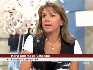Cospedal recuerda que Rubalcaba fue quien "dijo a los españoles que el GAL no existe"