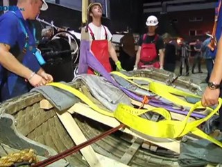 Twee boten uit Scheepvaartmuseum getakeld - RTV Noord