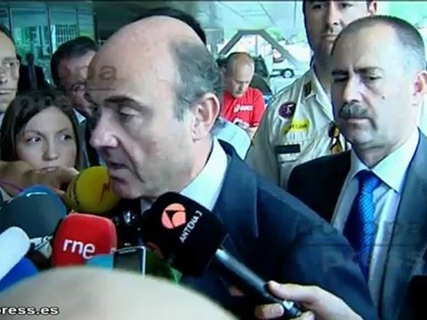 De Guindos no se sorprende de las palabras de Draghi
