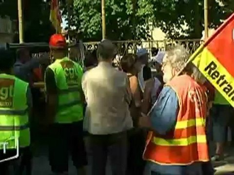 L'ultime mobilisation des salariés de Plysorol (Vendée)