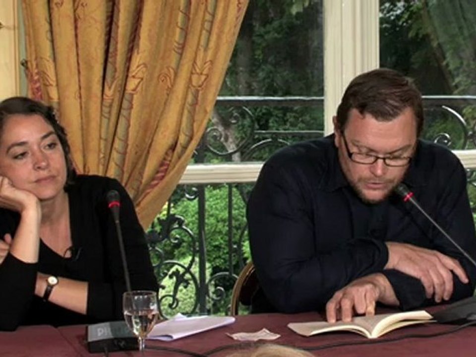 Rentrée Littéraire Flammarion 2012 - Conférence avec Nicolas Le Golvan