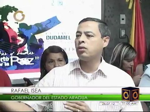 Gobernador Isea informará todo lo invertido en Aragua con los ingresos fiscales