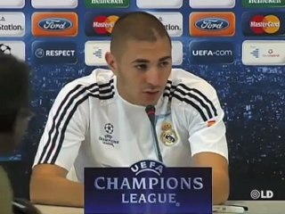 Benzema espera un "partido duro" ante el Marsella
