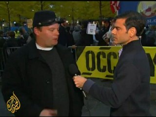 Protesters flood back to 'Occupy' NY park