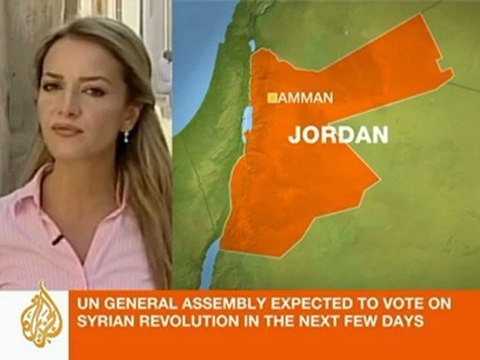 Exclusive pictures of large protests in Syrian city of Homs