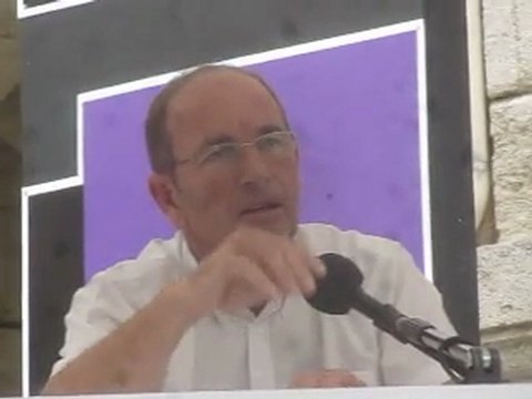 20 juillet 2012 Etienne Chouard Montpellier Rencontres de Pétrarque Démocratie Internet Iségoria Tirage au sort des constituants