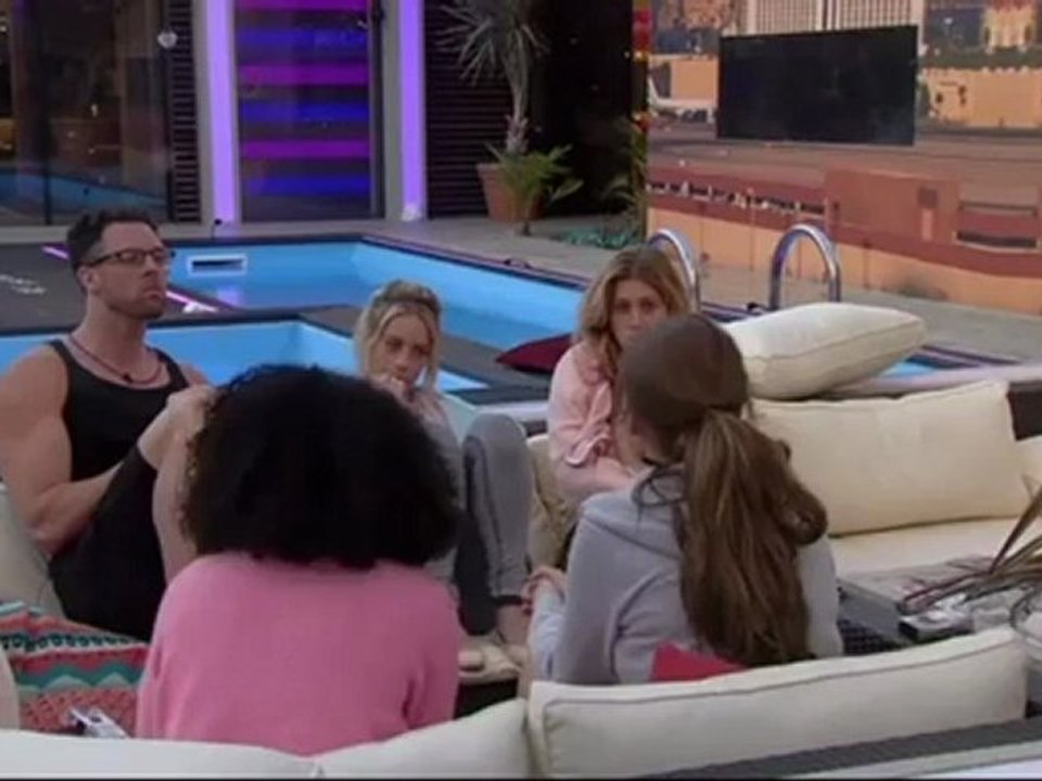 BB13UK The house reacts to Benedict & Lauren up for eviction
