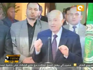 نبيل العربي يبعث برسالة للسلطات السورية لوقف العنف