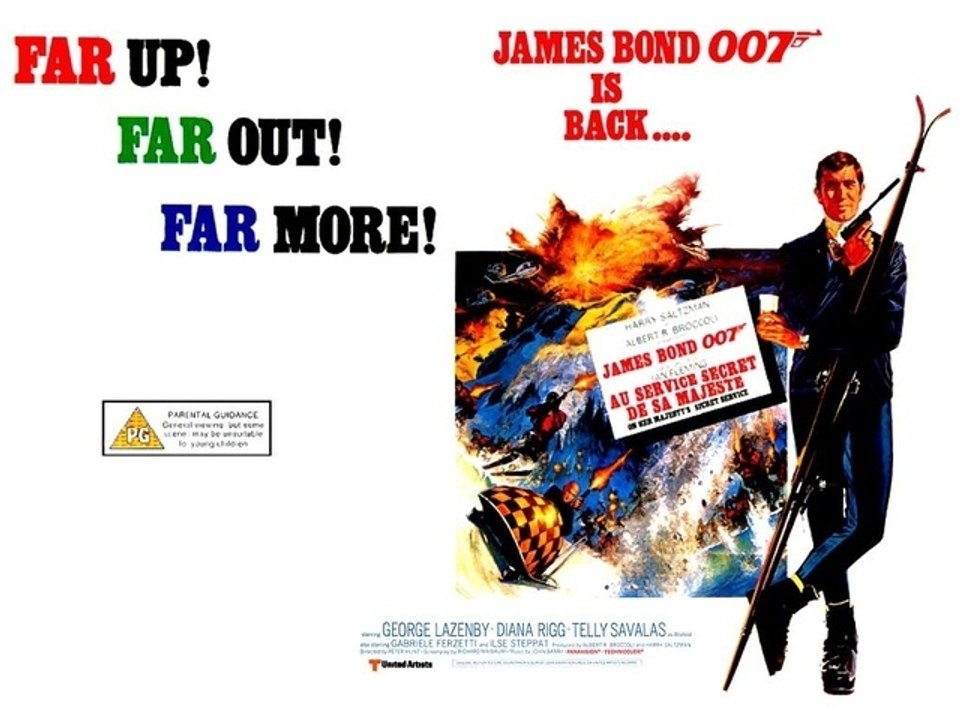James Bond 007 :  On Her Majesty's Secret Service (1969) - Theatrical Trailer [VO-HQ]