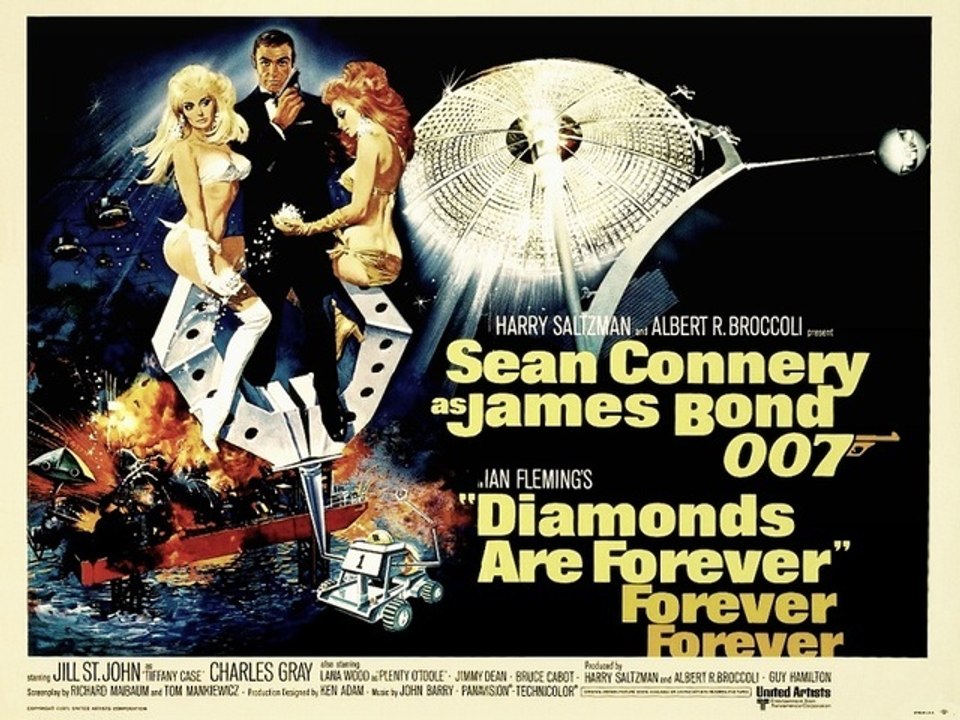 James Bond 007 :  Diamonds Are Forever (1971) - Official Trailer [VO-HQ]