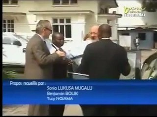 LOUIS MICHEL RENCONTRE LE PRESIDENT KABILA KABANGE À KINSHASA