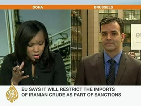 Nick Spicer on the EU Iran sanction talks