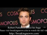 Robert Pattinson packs up and leaves the home he shares with Kristen Stewart after her cheating scandal