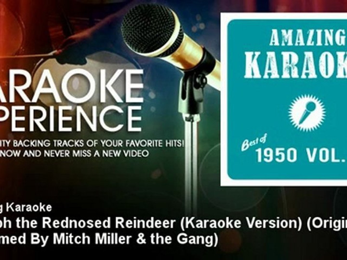 Amazing Karaoke - Rudolph the Rednosed Reindeer (Kara