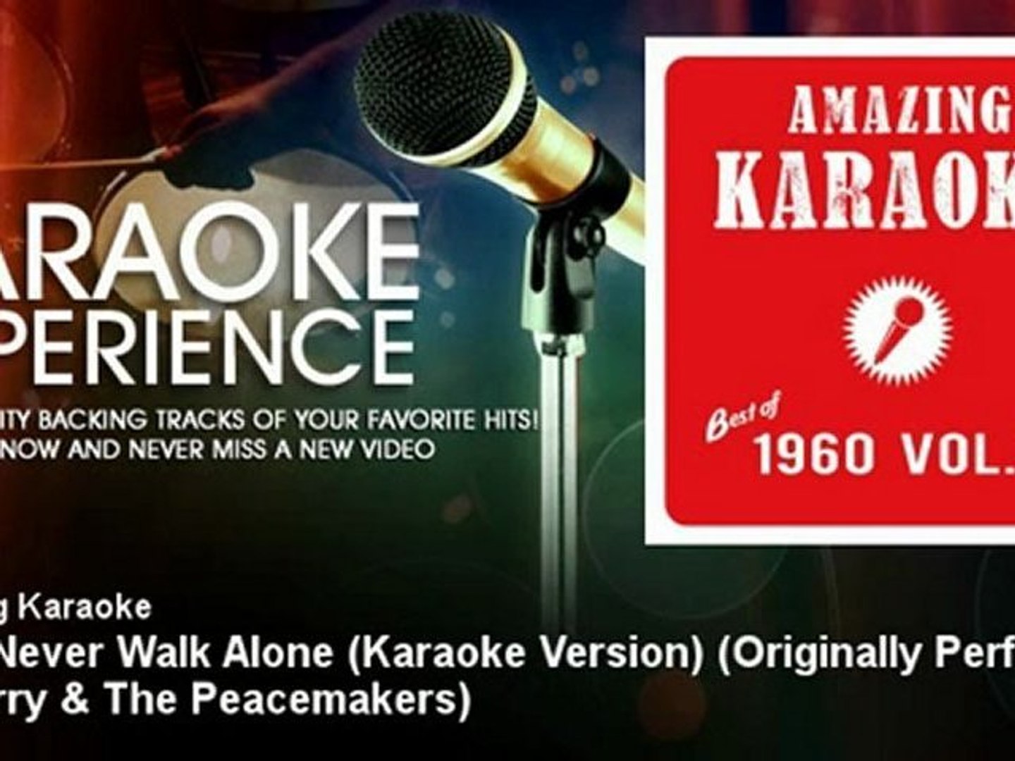Amazing Karaoke You Ll Never Walk Alone Karaoke Ve Video Dailymotion