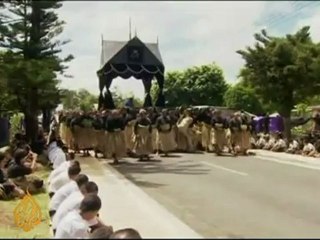 Tonga holds funeral of King George
