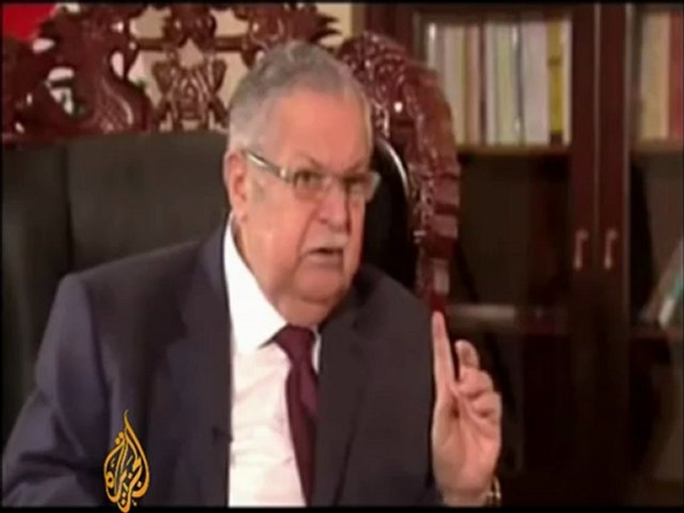 Al Jazeera speaks to Iraqi President Jalal Talabani