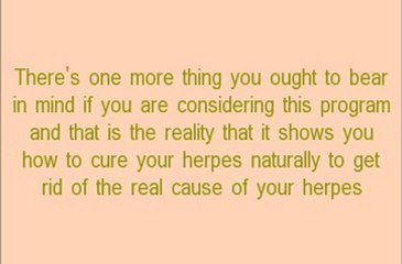 1 Minute Herpes Cure Review