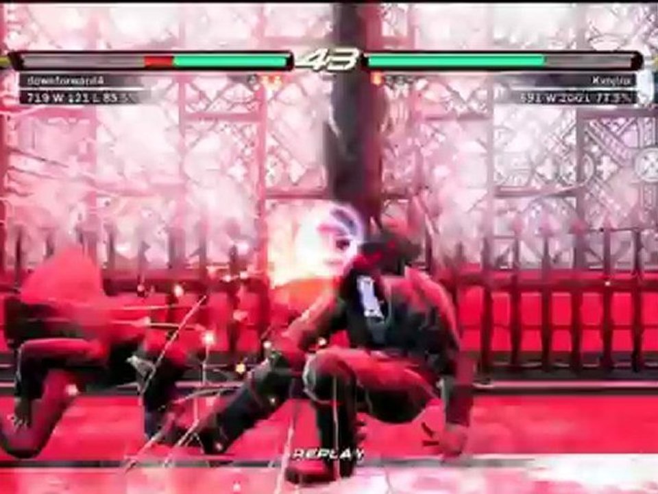 Tekken 6 Ranked Match Dragunov vs Wang